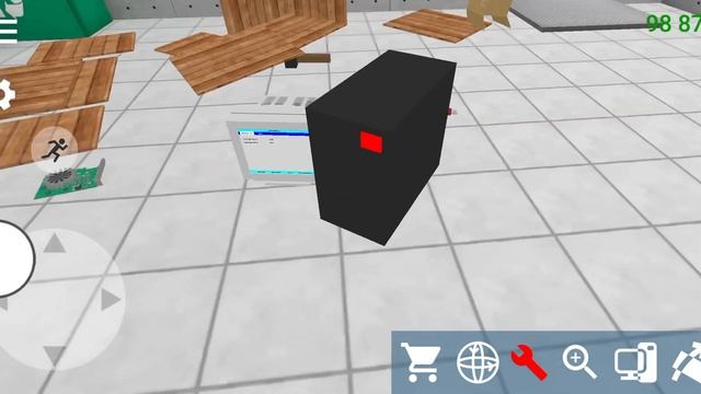 показал как установить винду в новой версии PC simulator смотреть онлайн