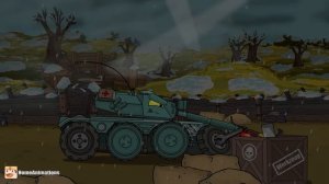 HomeAnimations – Мультики про танки  Тирпиц на охоте и Немецкая хитрость - Мультики про танки