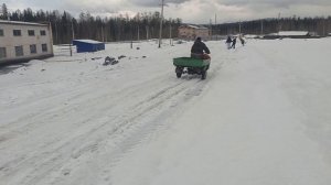 Покатушки  на мотороллере Муравей. Часть 2