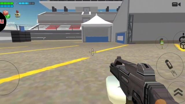 Анти пиратский экран в Chicken gun смотреть онлайн