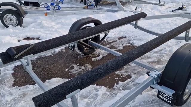 Легковой прицеп МЗСА 81771Е.101 5,5x2м для лодки 5 метров. Инструкция. Видео обзор ТРЕЙЛИ. treily.ru