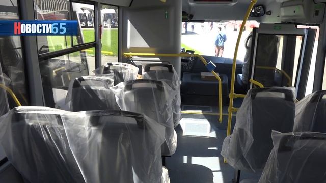 Обновление автопарка. 28 новых автобусов и 4 КАМАЗа на г смотреть онлайн