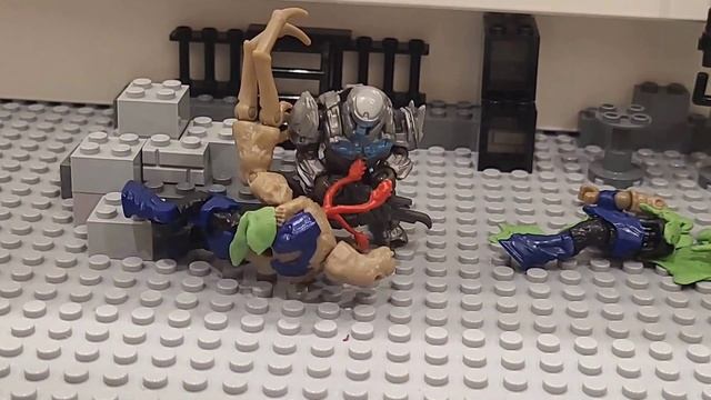 Halo: Brute vs. Infected Elites ( short animation) Хало: Брут против заражённ смотреть онлайн