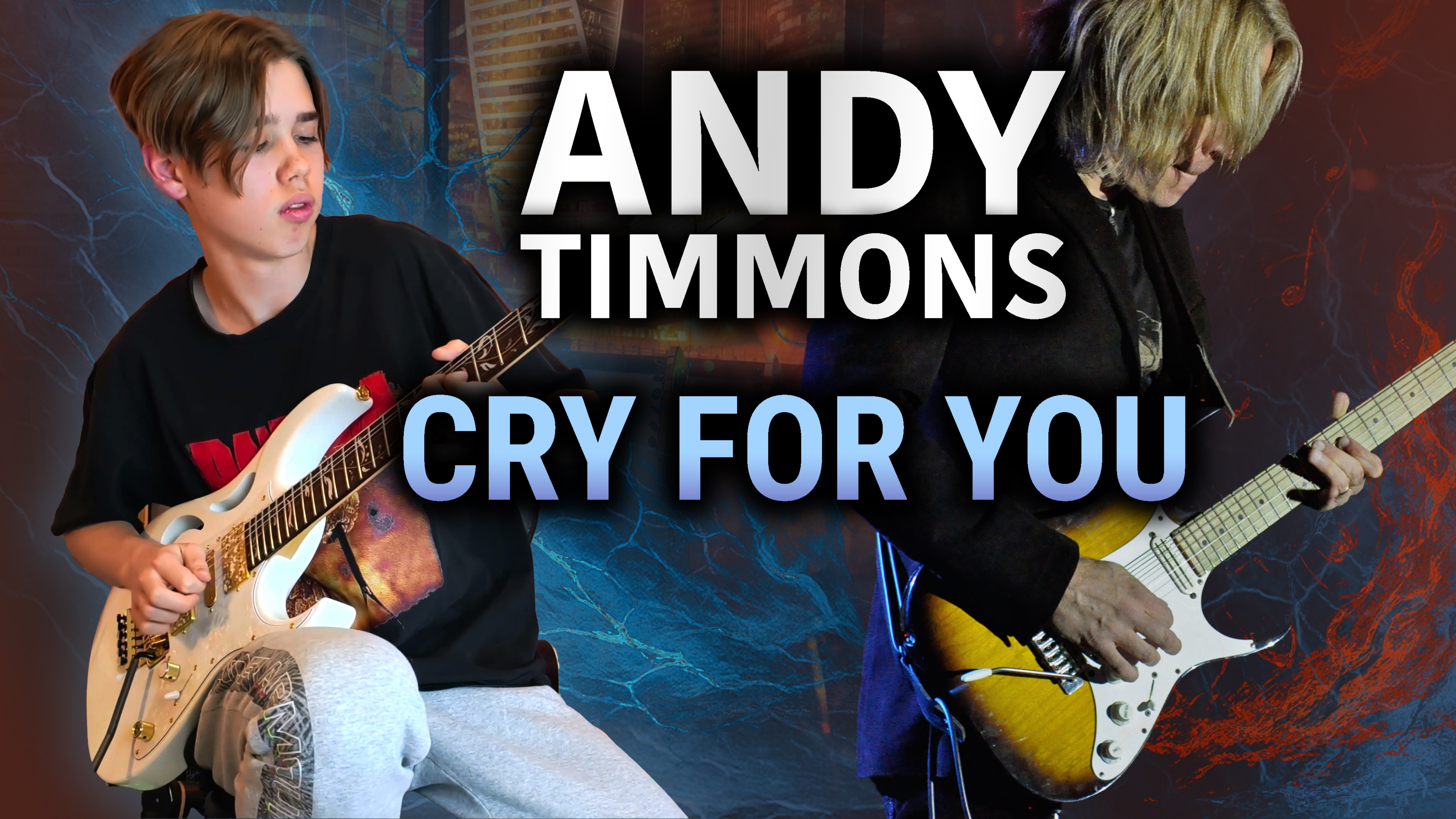 Andy Timmons - Cry For You Guitar Cover Live Version 1997