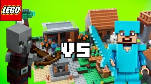 Стив В ЯРОСТИ! Разборки в LEGO Minecraft – ты не поверишь, чем это закончилось!