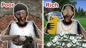 Poor Granny vs Rich Granny - funny horror animation parody (p.308)