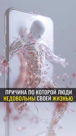 Причина, по которой люди НЕДОВОЛЬНЫ своей ЖИЗНЬЮ