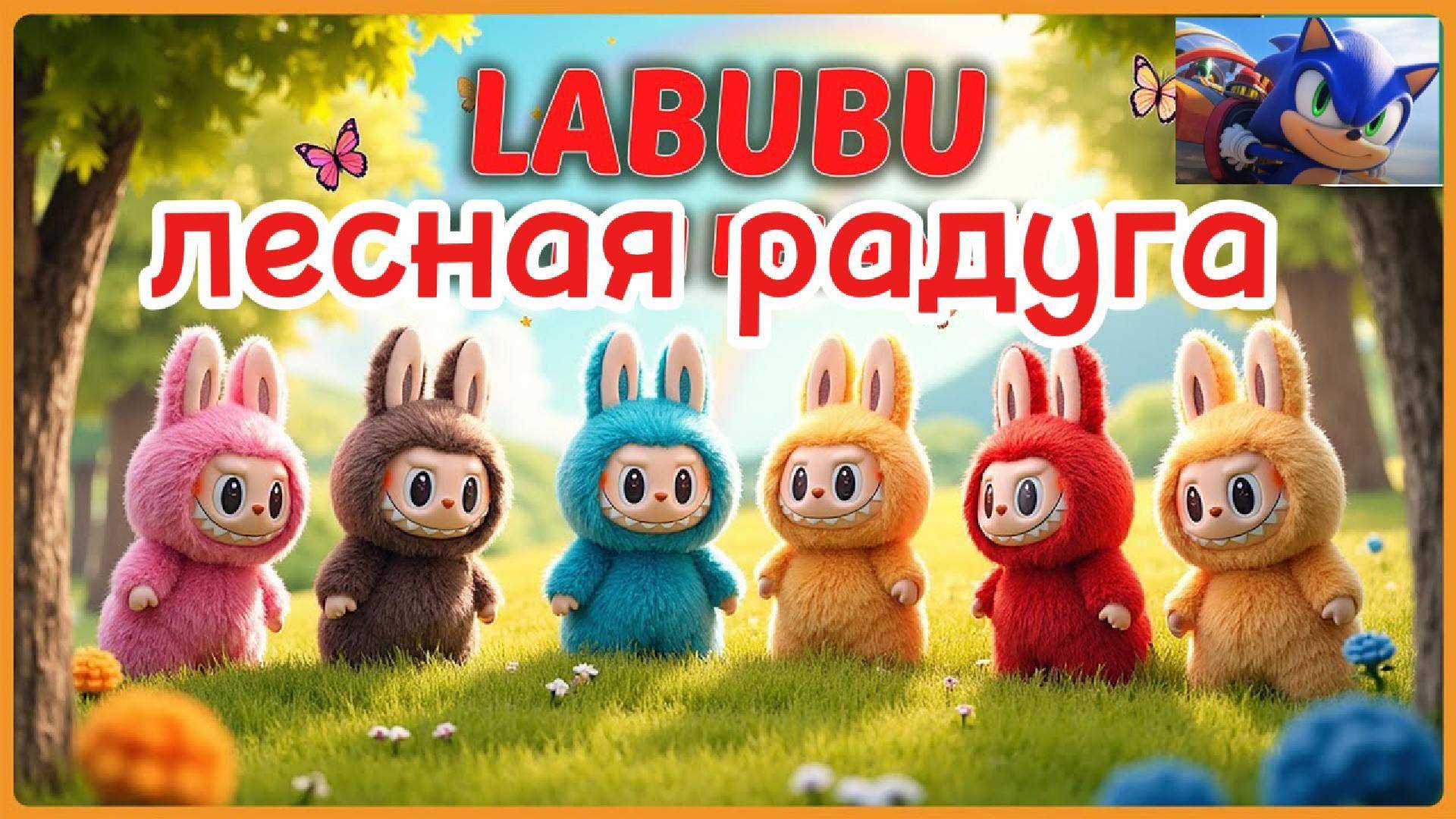 LABUBU ЛЕС РАДУГА | НОВАЯ ПЕСНЯ LABUBU