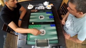 Длинные нарды с кубом. Иван Даве - Виталий Иглевский. Н?