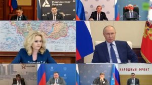 Артём Здунов принял участие в заседание совета по стратегическому развитию и нацпроектам