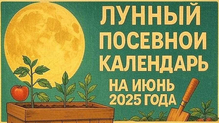 🌕 Секреты Лунного Посева! ТОП Плодородных Дней июня 2025 — Урожай ГАРАНТИРОВАН!