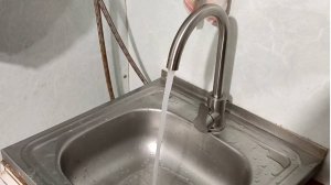 Нержавеющая сталь. Кран на КУХНЮ. Вальдбериз!!