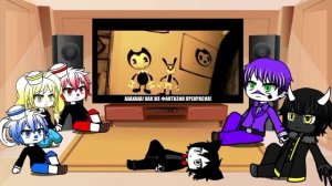 Реакция Cuphead (+Бенди) на песни ,, Братья по оружию" и ,,Can't