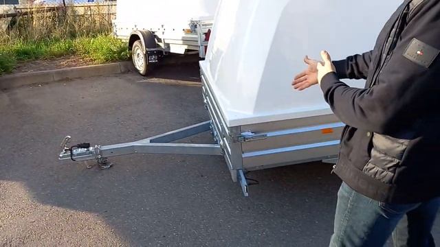 Чем лучше легковой прицеп МЗСА 817717.032. Алюминиевые борта. Видео обзор ООО Трейли. Инструкция смотреть онлайн