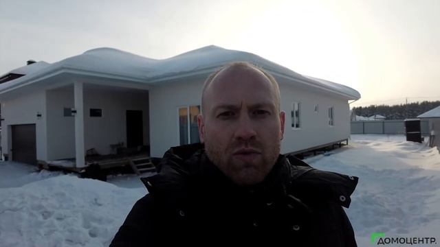 Обзор дома из SIP панелей ЦСП с камином, Габишево Татарстан.