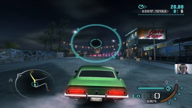 Need For Speed Carbon ( PS2 версия ) прохождение на русском начало