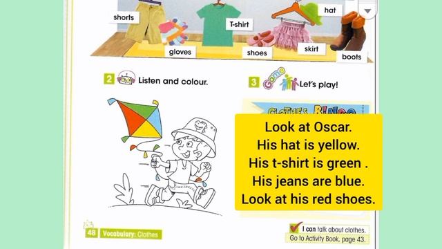Ағылшын тілі 3-сынып English Language grade 3 Pupil's book  Module 4 Page 46, 47, 4