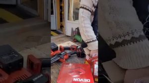DEVON 20V аккумуляторный инструмент для сада. Видео 1