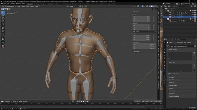 63 - 154 Character Rigging Part 2 Parenting