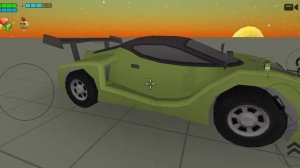 нашёл зелёную машину в Chicken gun