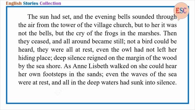 Learn English Through Story - Anne Lisbeth by Hans Christian Andersen