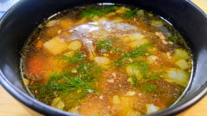 КАК У БАБУШКИ!  Самый Вкусный ГРИБНОЙ СУП!