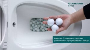 Обзор унитаза-моноблока 5003B EvaGold