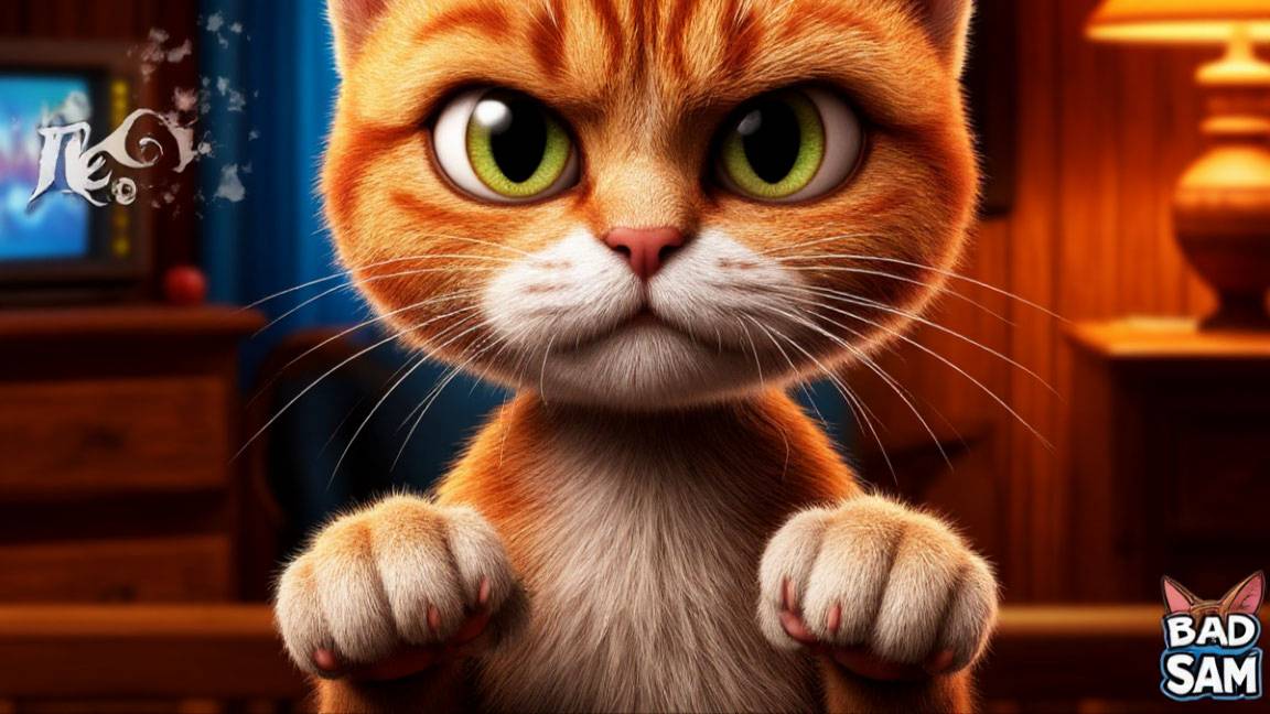 Bad Cat Sam: Мурлыканье в сердце опасности