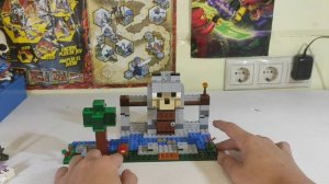 Обзор на новинку по Майнкрафту 21261 набор Волчья крепос