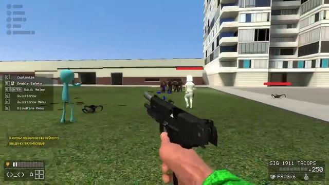 Обзор мода на оружие tacRP GARRY'S MOD смотреть онлайн