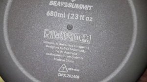 Розкладний силіконовий посуд SEA TO SUMMIT | Detour mug | Passage bowl |