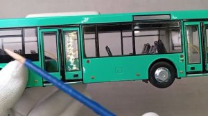 обзор на коллекционную модель МАЗ 203 от Модимио