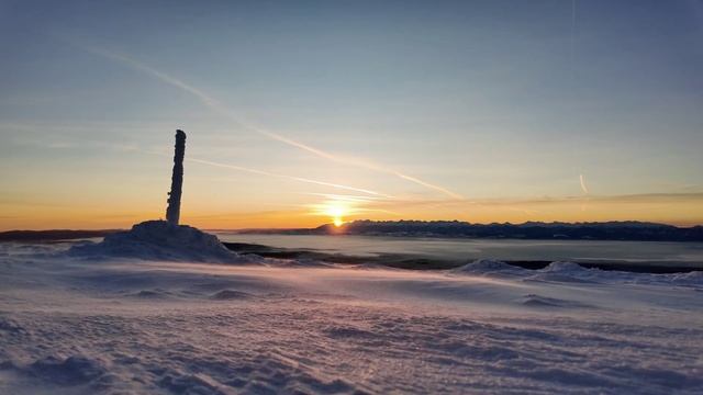 Зимний рассвет на Бабьей Гуре смотреть онлайн