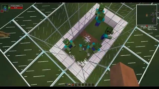 1000 ЗОМБИ ПРОТИВ 1000 ГОЛЕМОВ В МАЙНКРАФТ смотреть онлайн