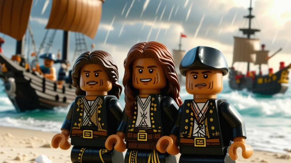 Lego игры Pirates of the Caribbean - Полное прохождение Часть 13. На странных берегах!