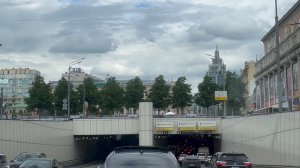 Москва.Едем на площадь трех вокзалов