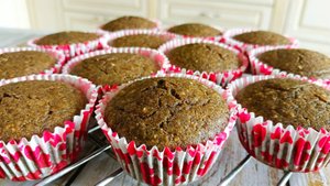 Кексы с коноплёй и арахисом из конопляной муки без глютена!