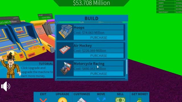 играем в роблокс на сервере [EXPAND!] Arcade Tycoon [BETA] я постави смотреть онлайн