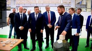 Губернатор Игорь Руденя с рабочим визитом посетил Кимрский муниципальный округ