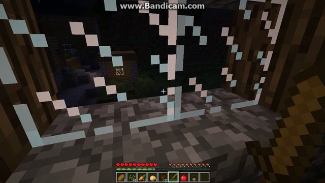 Первая добыча камня в Майнкрафт смотреть онлайн