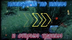 Покатушки на мопеде альфа по полям и лесам