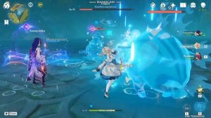 ФИЗ Барбара унижает ГИДРО боссов||Genshin impact