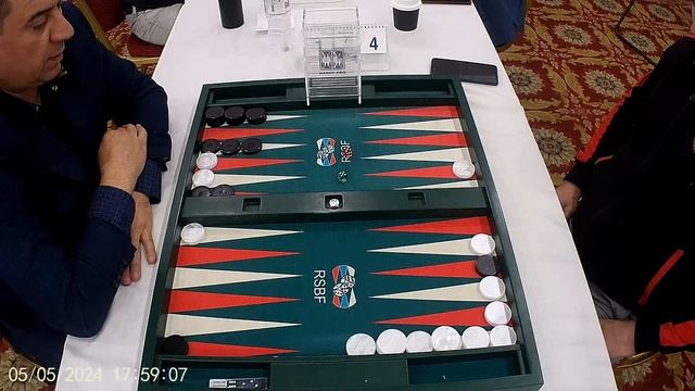 Длинные нарды. С.Зеленов - И.Ульданов. Казань 2024 смотреть онлайн