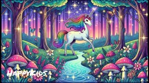 Единорог из волшебного леса