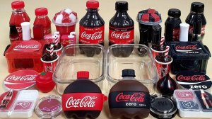 Coca Cola против Zero Coke Slime Смешиваем случайный Слайм с приятным слаймом Видео ASMR