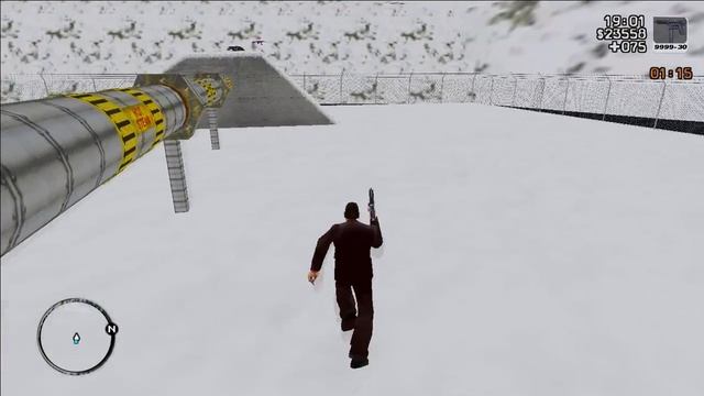 ПрохождениеGand Theft Auto 3 Frosted Winter ONE BULLET(2) смотреть онлайн