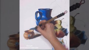 Анна Иванова. Синий натюрморт