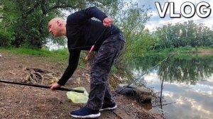 VLOG' СХОДИЛ НА РЫБАЛКУ ПОЙМАЛ БОЛЬШУЮ ФИГУ