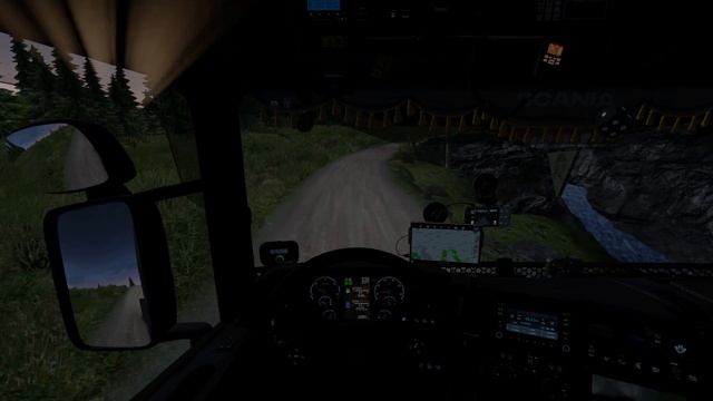 ETS2 Scania restyling (спецдоставка) смотреть онлайн