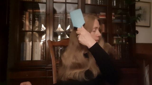 ASMR. Hair Brushing Routine For Shiny Hair. АСМР. Как сделать волосы блест